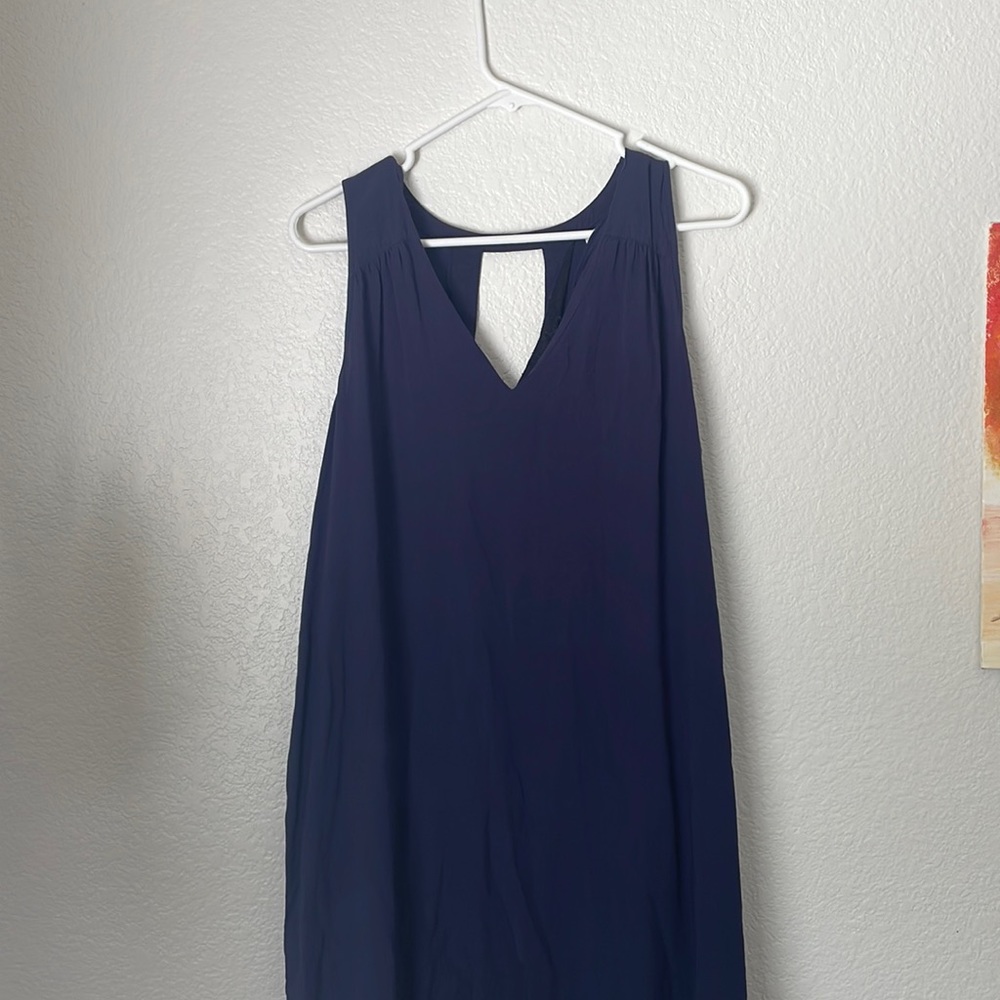 Navy blue dress